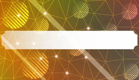 Pattern with abstract line in polygonal pattern with triangles style. For int Illustrazione stock