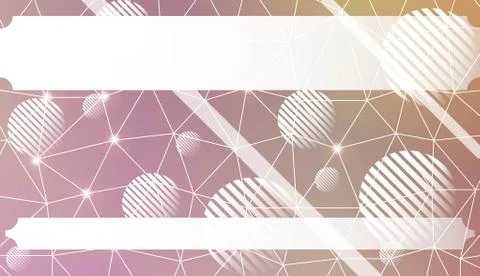 Pattern with abstract line in polygonal pattern with triangles style. For int イラスト素材