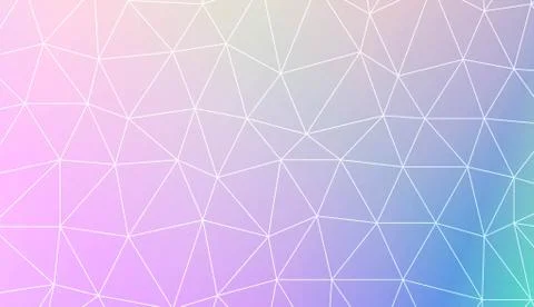 Pattern with abstract line in polygonal pattern with triangles style. For mod Stock Illustration