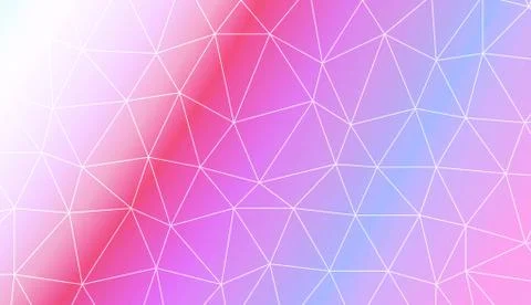 Pattern with abstract line in polygonal pattern with triangles style. For mod Stock Illustration