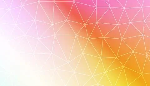 Pattern with abstract line in polygonal pattern with triangles style. For mod Illustrazione stock