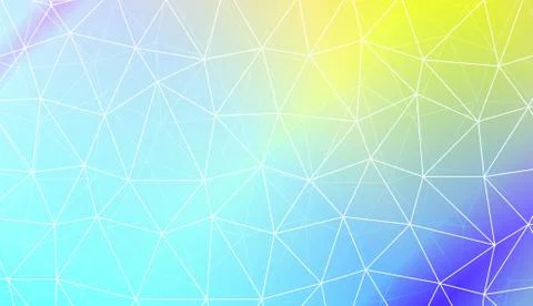 Pattern with abstract line in polygonal pattern with triangles style. For mod Illustrazione stock