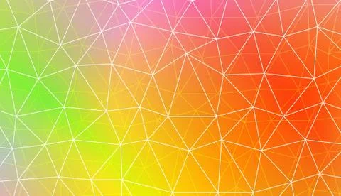 Pattern with abstract line in polygonal pattern with triangles style. For mod Stock Illustration