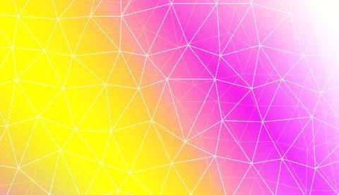 Pattern with abstract line in polygonal pattern with triangles style. For mod Illustrazione stock