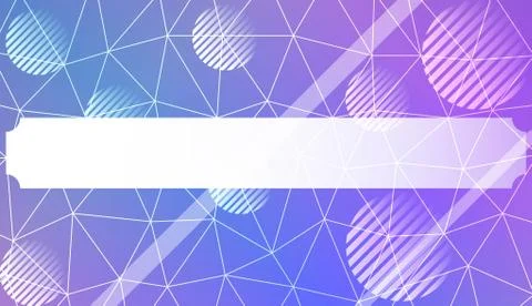 Pattern with abstract line in polygonal pattern with triangles style. For int Illustrazione stock