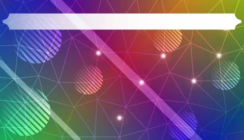 Pattern with abstract line in polygonal pattern with triangles style. For int 库存插图