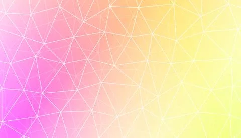 Pattern with abstract line in polygonal pattern with triangles style. For mod Stock Illustration