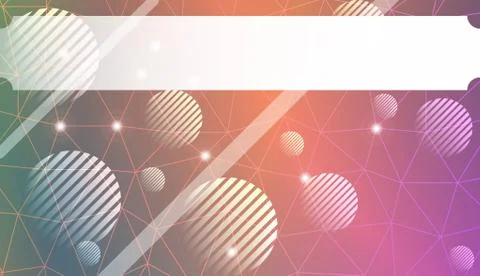 Pattern with abstract line in polygonal pattern with triangles style. For int Stock Illustration