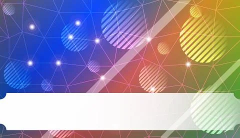 Pattern with abstract line in polygonal pattern with triangles style. For int Stock Illustration