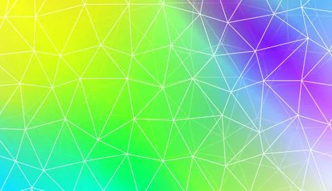 Pattern with abstract line in polygonal pattern with triangles style. For mod Stock Illustration