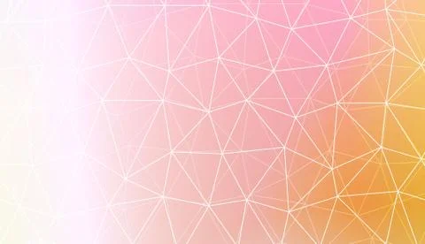 Pattern with abstract line in polygonal pattern with triangles style. For mod Stock Illustration