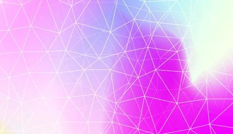 Pattern with abstract line in polygonal pattern with triangles style. For mod Illustrazione stock