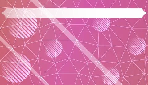 Pattern with abstract line in polygonal pattern with triangles style. For int Stock Illustration