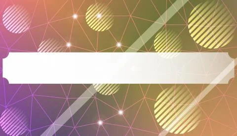 Pattern with abstract line in polygonal pattern with triangles style. For int Stock Illustration