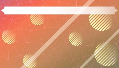 Pattern with abstract line in polygonal pattern with triangles style. For int Stock Illustration