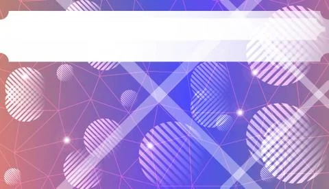 Pattern with abstract line in polygonal pattern with triangles style. For int 库存插图