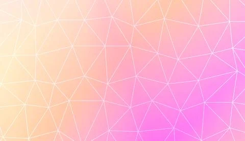Pattern with abstract line in polygonal pattern with triangles style. For mod Stock Illustration