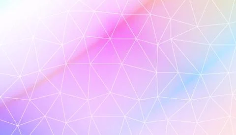 Pattern with abstract line in polygonal pattern with triangles style. For mod Illustrazione stock