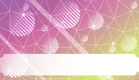 Pattern with abstract line in polygonal pattern with triangles style. For int Stock Illustration