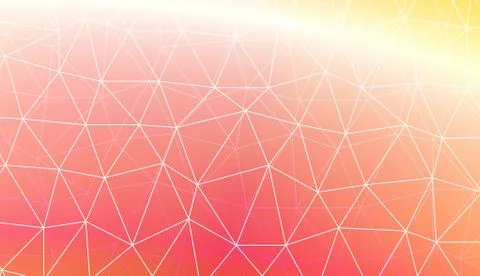 Pattern with abstract line in polygonal pattern with triangles style. For mod Stock Illustration