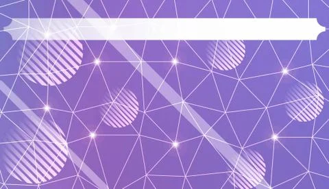 Pattern with abstract line in polygonal pattern with triangles style. For int Stock Illustration