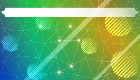 Pattern with abstract line in polygonal pattern with triangles style. For int Stock Illustration