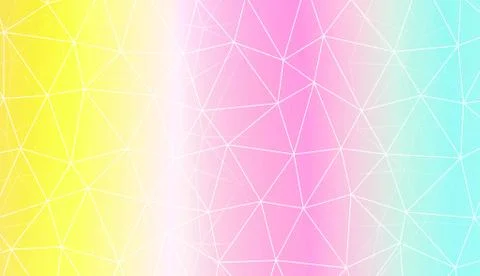 Pattern with abstract line in polygonal pattern with triangles style. For mod 스톡 일러스트