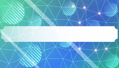 Pattern with abstract line in polygonal pattern with triangles style. For int Stock Illustration