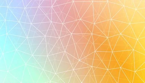 Pattern with abstract line in polygonal pattern with triangles style. For mod 스톡 일러스트