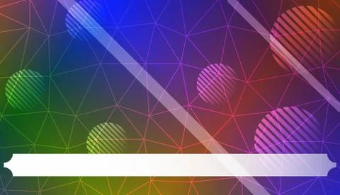 Pattern with abstract line in polygonal pattern with triangles style. For int 스톡 일러스트