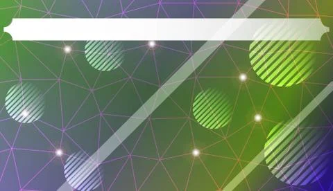 Pattern with abstract line in polygonal pattern with triangles style. For int Stock Illustration