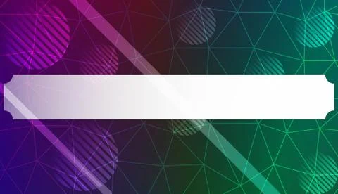 Pattern with abstract line in polygonal pattern with triangles style. For int Illustrazione stock