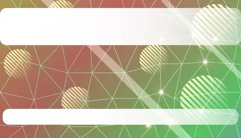 Pattern with abstract line in triangles, line, circle, space for text style.  Illustrazione stock