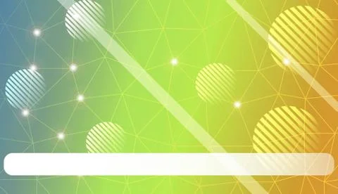 Pattern with abstract line in triangles, line, circle, space for text style.  Stock Illustration