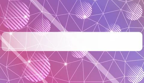 Pattern with abstract line in triangles, line, circle, space for text style.  Illustrazione stock