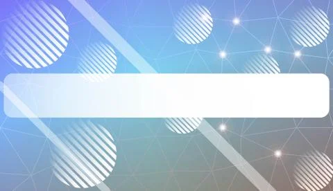 Pattern with abstract line in triangles, line, circle, space for text style.  Stock Illustration