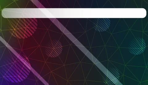 Pattern with abstract line in triangles, line, circle, space for text style.  Stock Illustration