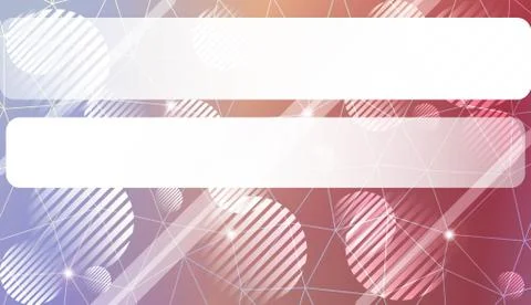 Pattern with abstract line in triangles, line, circle, space for text style.  Stock Illustration