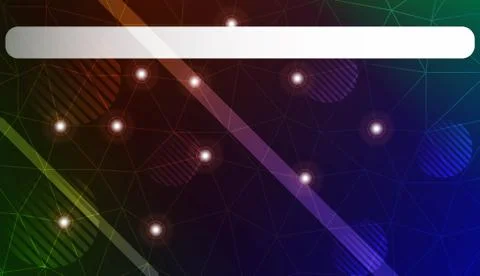 Pattern with abstract line in triangles, line, circle, space for text style.  Illustrazione stock