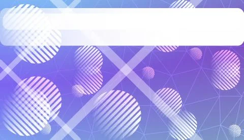 Pattern with abstract line in triangles, line, circle, space for text style.  Stock Illustration