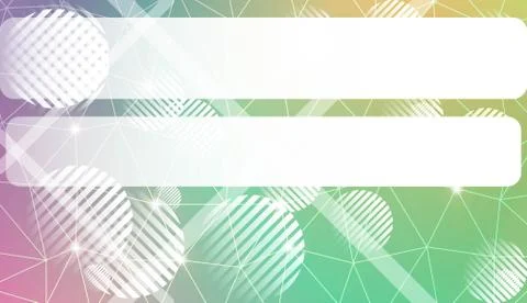 Pattern with abstract line in triangles, line, circle, space for text style.  Illustrazione stock