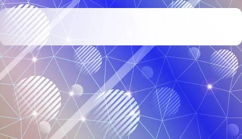 Pattern with abstract line in triangles, line, circle, space for text style.  Illustrazione stock