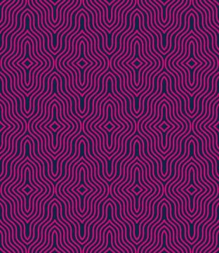Pattern with abstract ornament. Stock Illustration