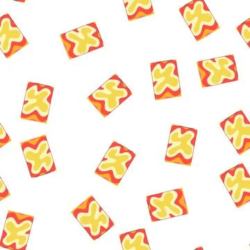 Pattern abstract retro pattern creating colorful wavy shapes Stock Illustration