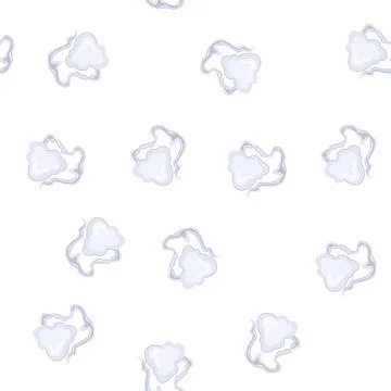 Pattern abstract smoke puff creating a vapor effect Stockillustratie