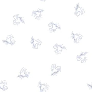 Pattern abstract smoke puff representing vapor or steam element Illustrazione stock