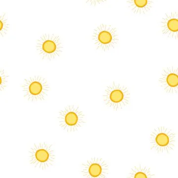 Pattern abstract sun cartoon vector 스톡 일러스트