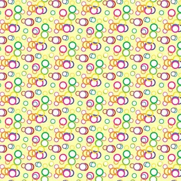 Pattern abstraction circles Stock Illustration