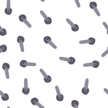 Pattern access facial recognition lock cartoon vector Stock Illustration