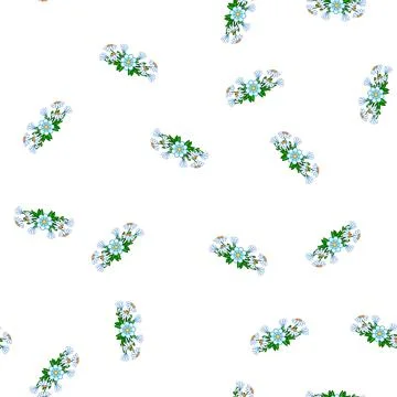 Pattern accessory flower crown cartoon vector Stock Illustration